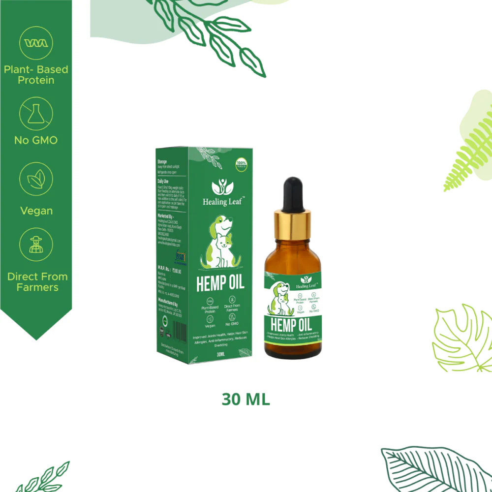 Healing Leaf Hemp Oil for Dogs and Cats - Image 14
