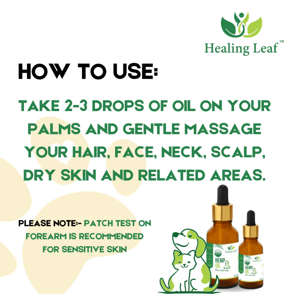 Healing Leaf Hemp Oil for Dogs and Cats - Image 7