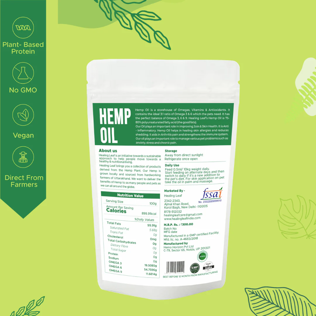 Healing Leaf Hemp Oil and Bark Out Loud Calming & Anti Anxiety Supplements for Dogs and Cats Combo - Image 6