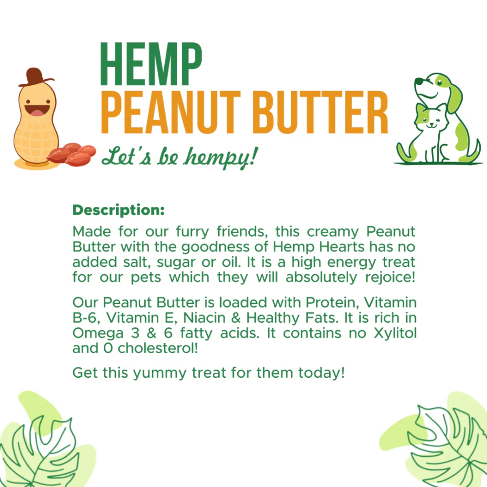 Healing Leaf Hemp Peanut Butter and Kong Classic Toy Combo for Dogs - Image 4