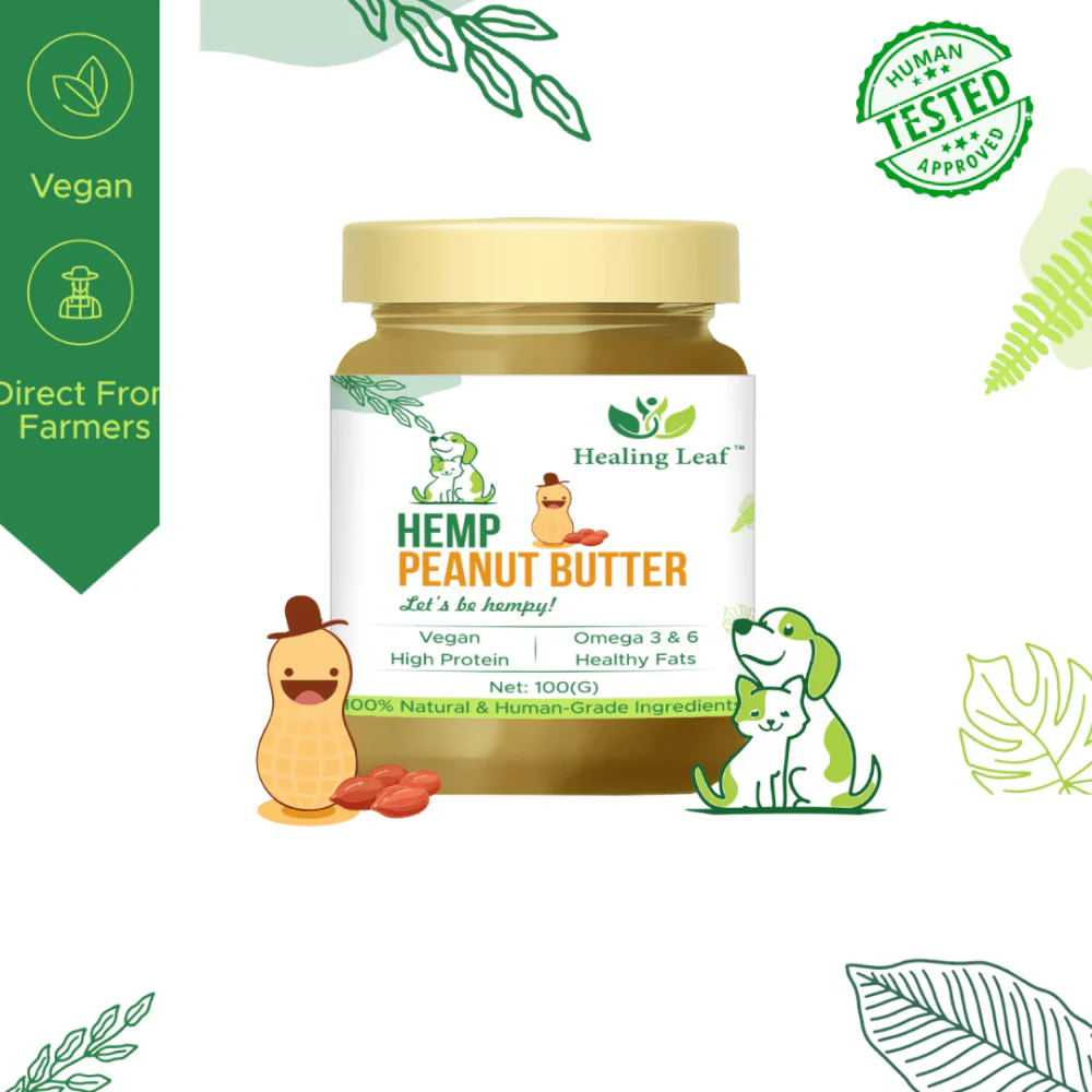 Healing Leaf Hemp Peanut Butter and Bark Out Loud Skin & Coat Hemp Chew Stix for Dogs and Cats Combo - Image 6