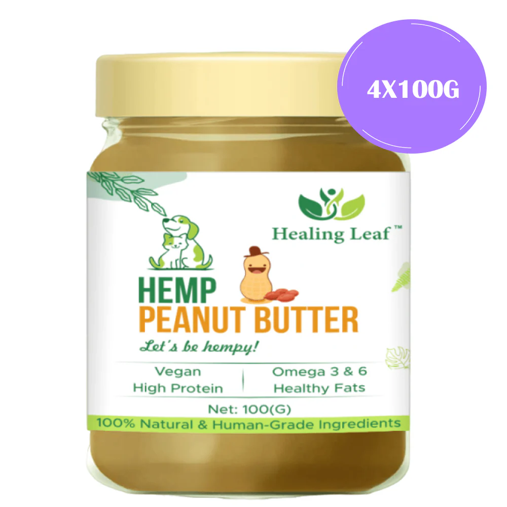 Healing Leaf Hemp Peanut Butter for Dogs and Cats - Image 12