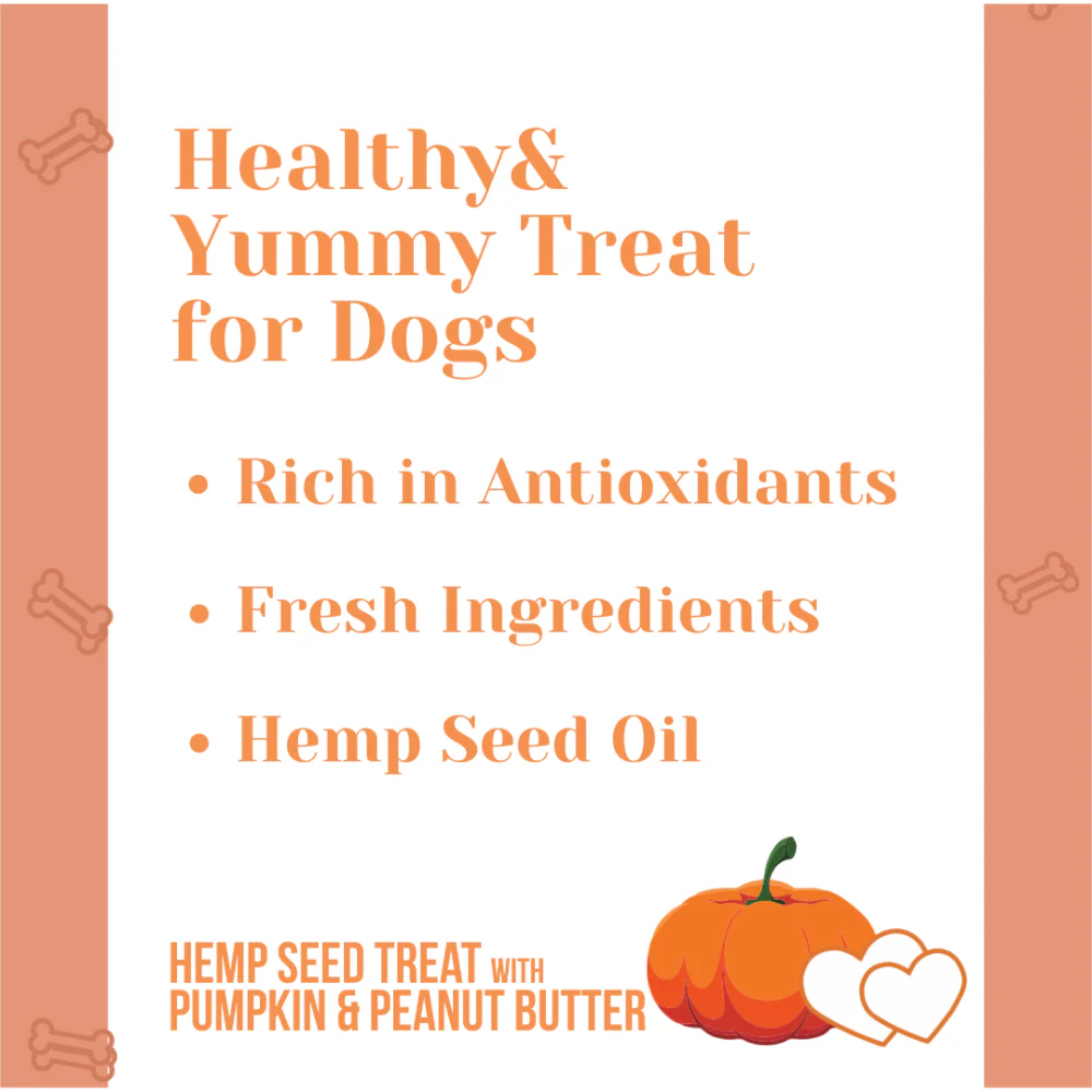 Healing Leaf Hemp Pumpkin Treats and Skatrs Treat Hider Toy Combo for Dogs - Image 10