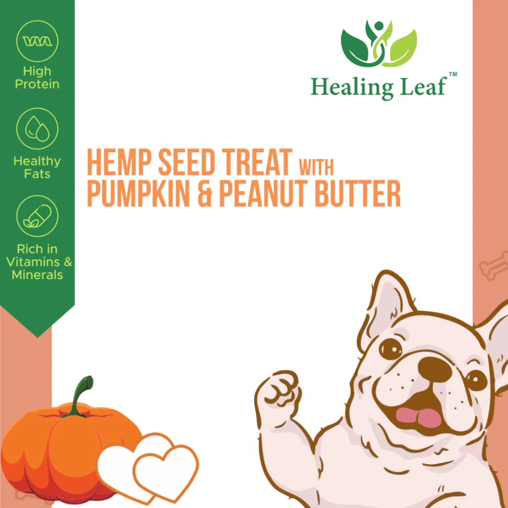 Healing Leaf Hemp Pumpkin Treats and Skatrs Treat Hider Toy Combo for Dogs - Image 12