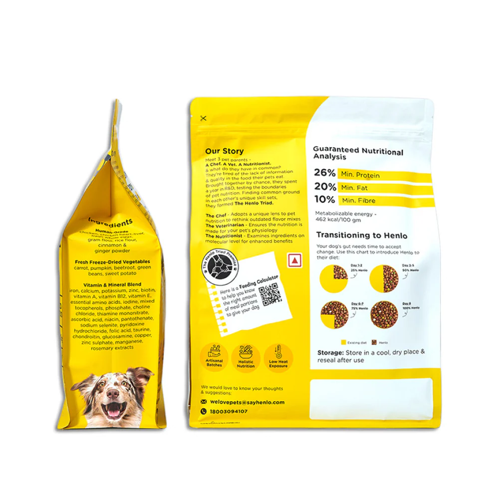 Henlo Baked Adult Dry Food and Royal Canin Chunks In Gravy Labrador Retriever Adult Wet Dog Food Combo - Image 8