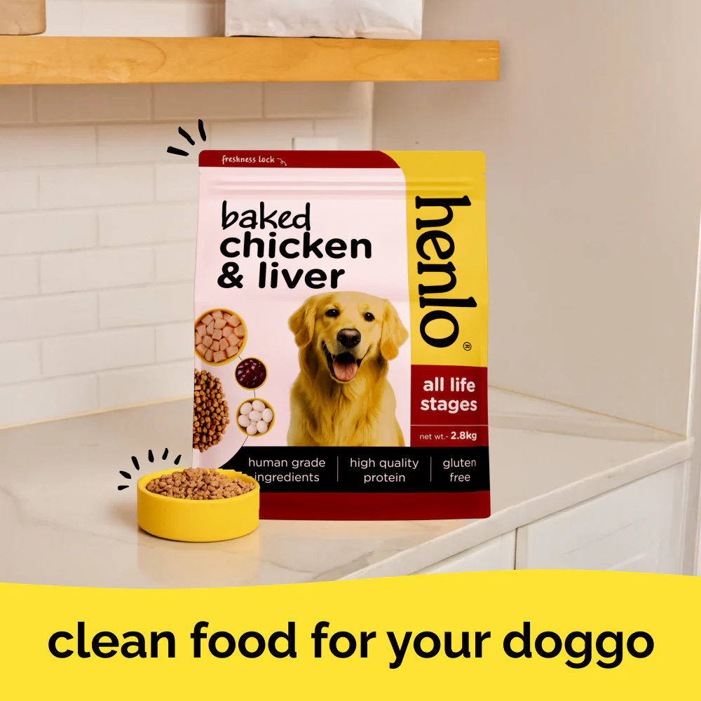 Henlo Baked Chicken & Liver Adult and Puppy Dog Dry Food | 100% human grade ingredients - Image 13