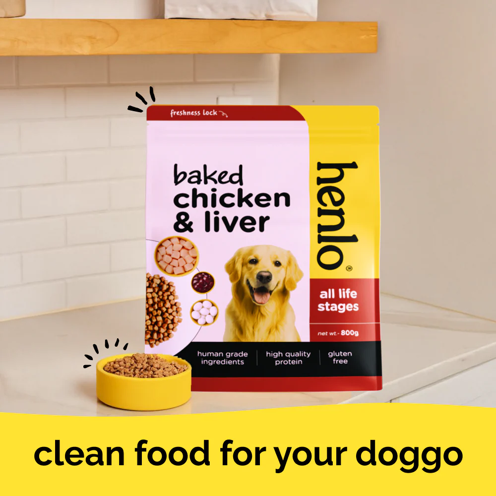 Henlo Baked Chicken & Liver Adult and Puppy Dog Dry Food | 100% human grade ingredients - Image 12