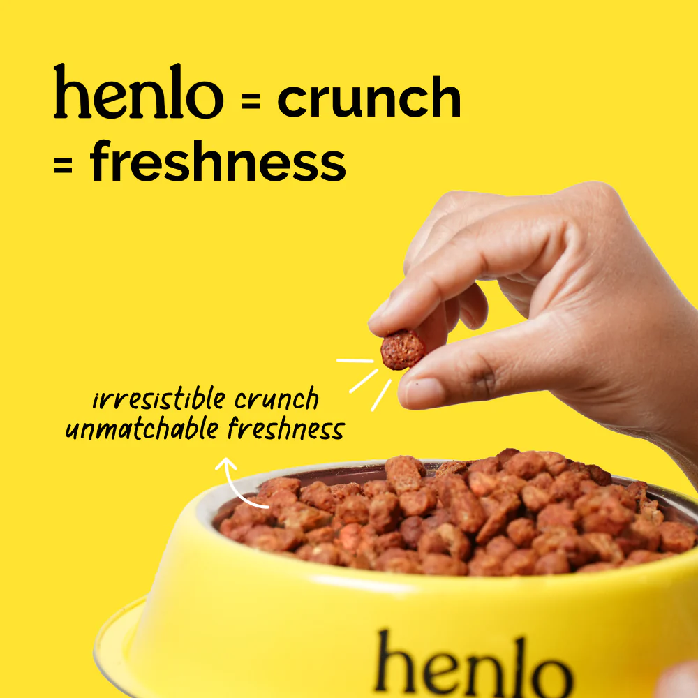 Henlo Chicken and Egg Baked Dry Food for Adult Dogs & Puppies and Chicken Pops Treats for Dogs Combo - Image 8