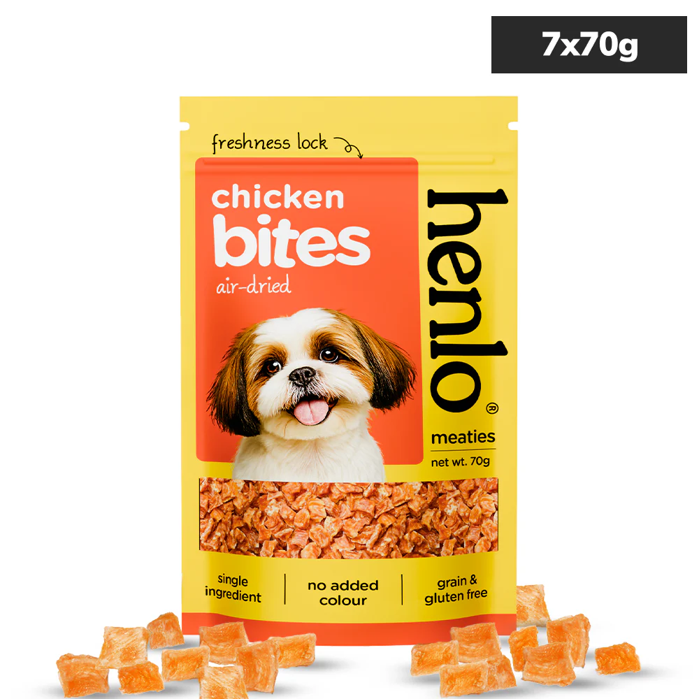 Henlo Single Ingredient Chicken Bites Dog Treats I Guilt Free I High Protein - Image 10