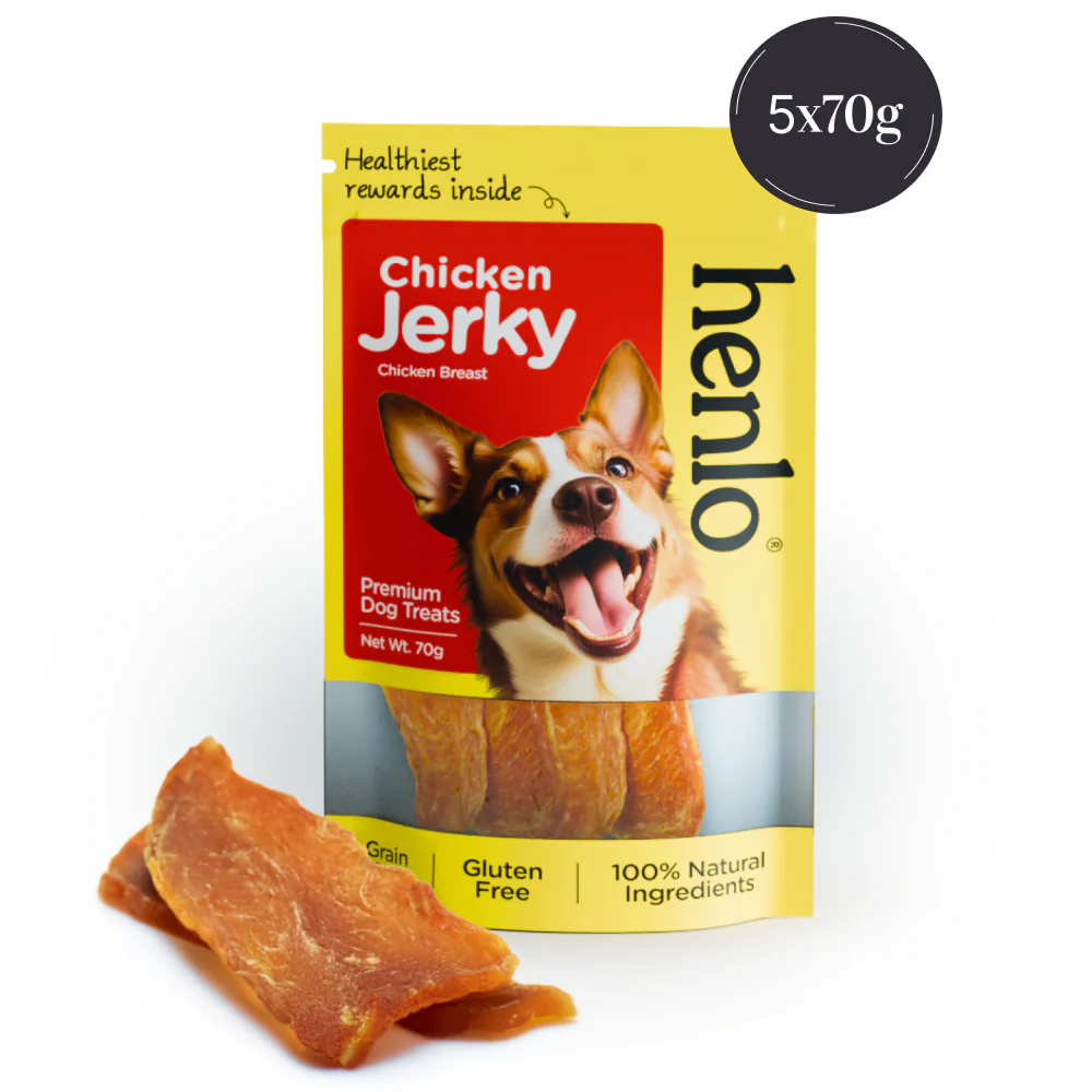 Henlo Chicken Jerky Dog Treats I Guilt Free I High Protein - Image 5
