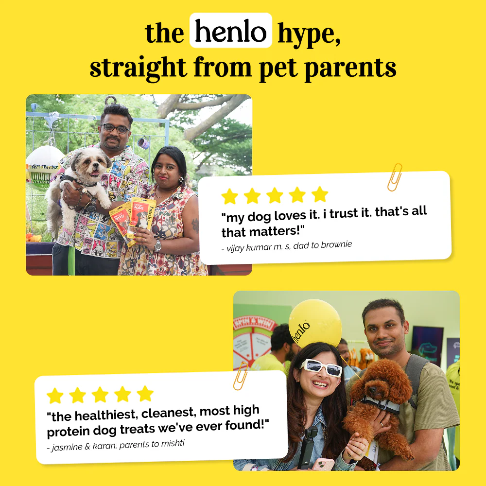 Henlo Chicken Pops Dog Treats I Guilt Free I High Protein - Image 4