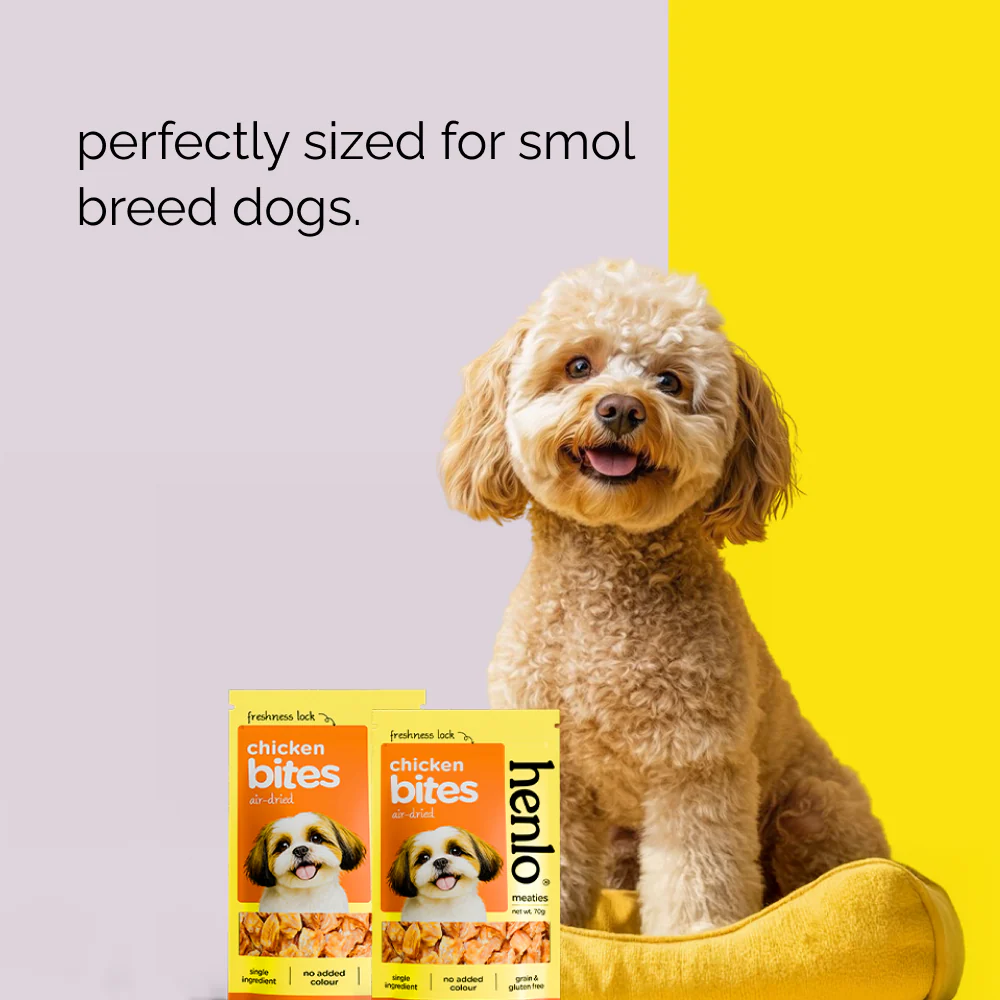 Henlo Single Ingredient High Protein Guilt Free Chicken Dog Treats - Image 13