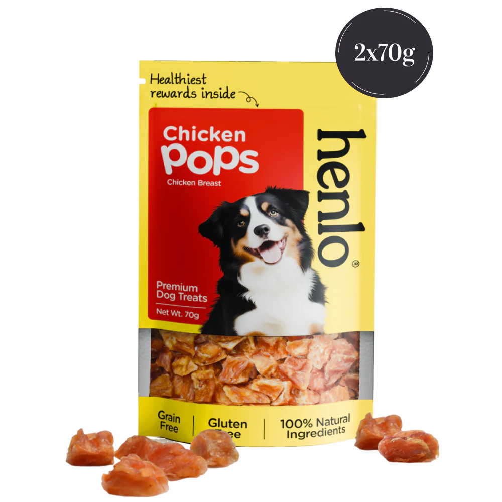 Henlo Chicken Pops Dog Treats I Guilt Free I High Protein - Image 3