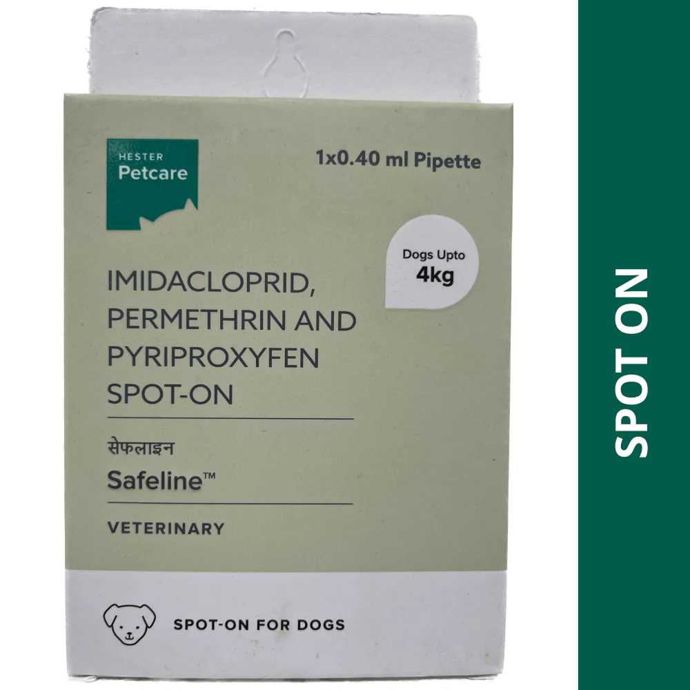 Hester Safeline (Imidacloprid) Tick and Flea Control Spot On for Dogs - Image 2