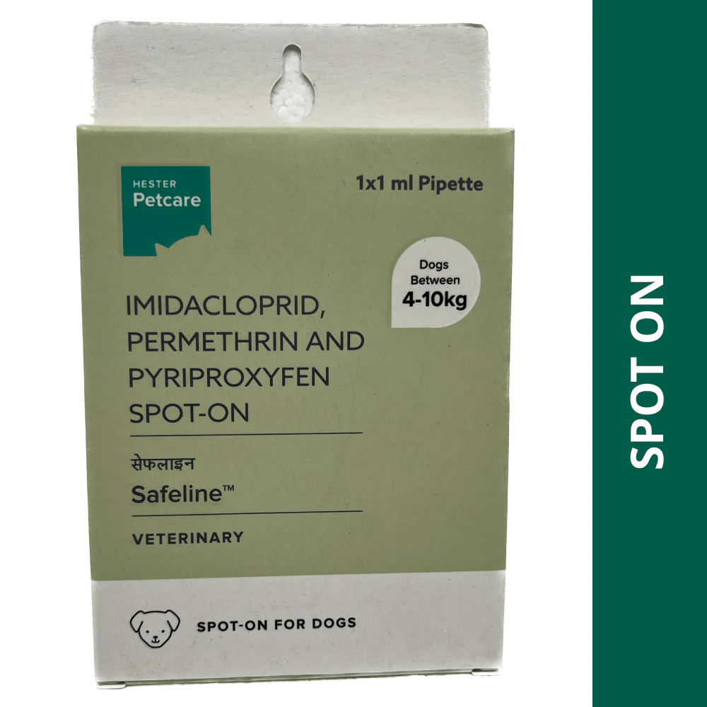 Hester Safeline (Imidacloprid) Tick and Flea Control Spot On for Dogs - Image 3