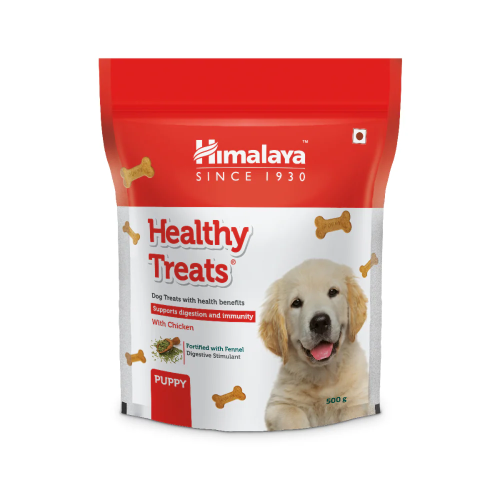 Himalaya Chicken & Milk Healthy Dry Food and Chicken Healthy Treats Puppy Combo - Image 3