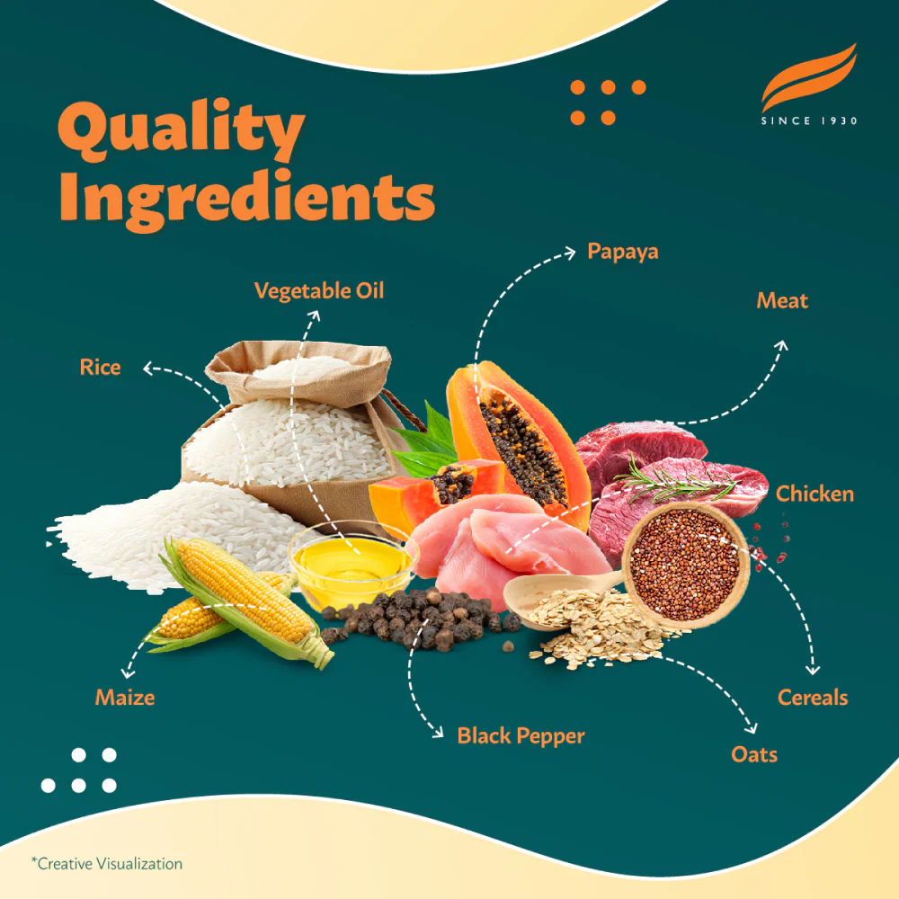 Himalaya Chicken & Rice Healthy Pet Puppy Dry Food - Image 3
