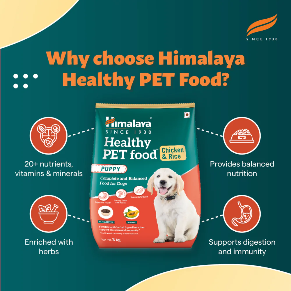 Himalaya Chicken & Rice Healthy Pet Puppy Dry Food - Image 9