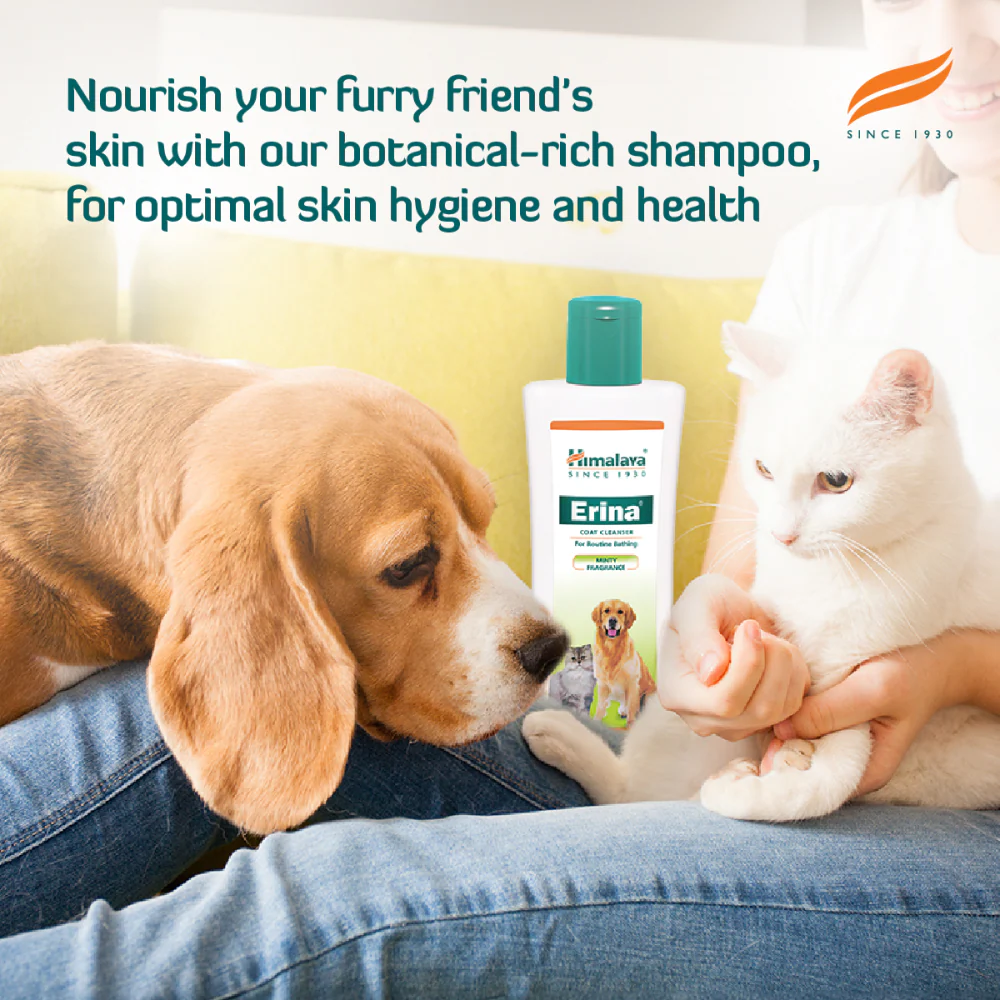 Himalaya Erina Coat Cleanser Shampoo for Dogs and Cats - Image 7