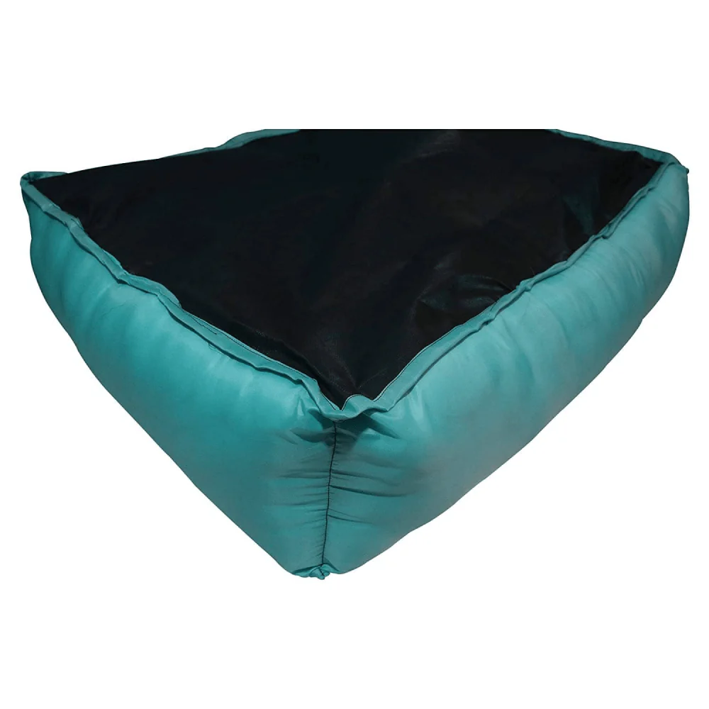 Hiputee Rectangular Premium Waterproof Reversible Bed for Dogs and Cats (SkyBlue & Black) - Image 13