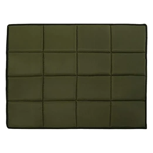 Hiputee Rectangular Shape Waterproof Polyester Fabric Flat Pad Bed for Dogs and Cats (Green) - Image 3
