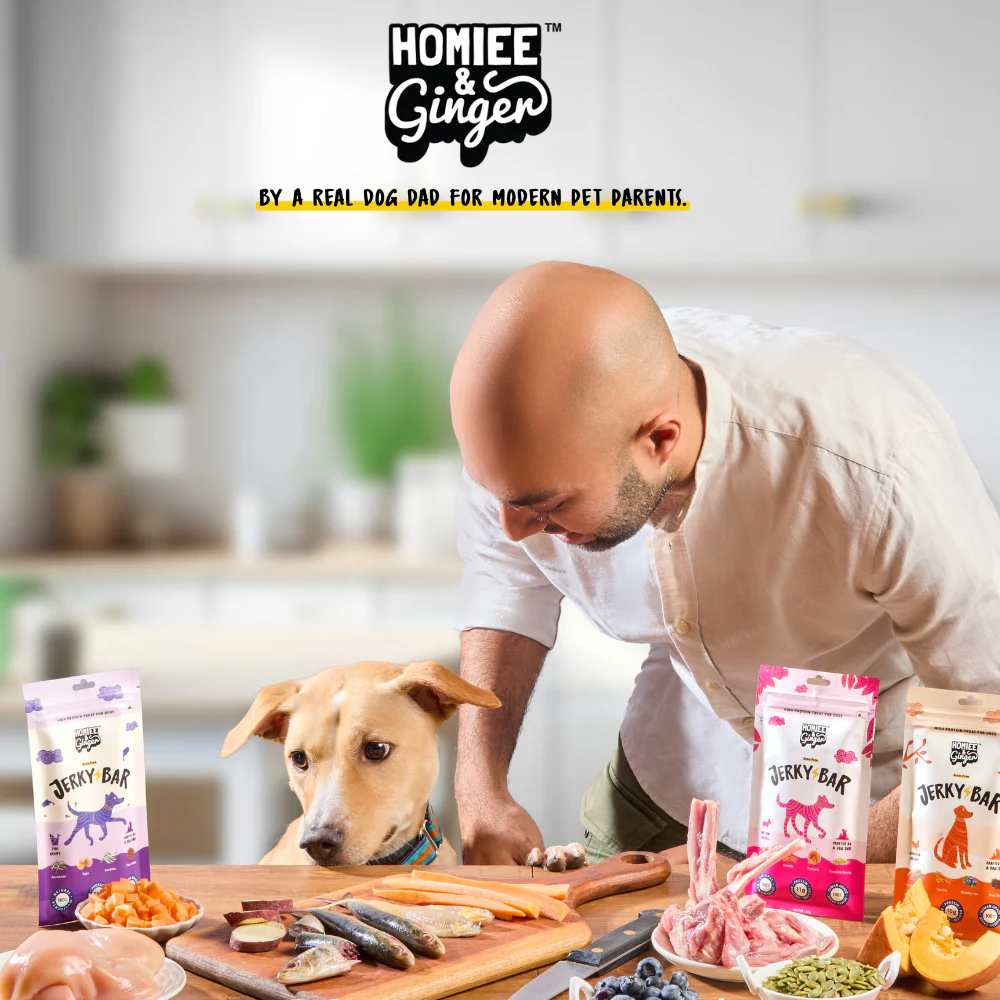 Homiee & Ginger Air Dried Grain Free Chicken Jerky Bar Dog Treats - Image 10