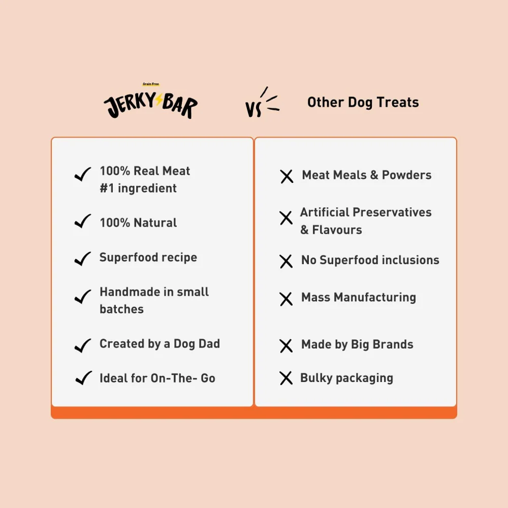 Homiee & Ginger Air Dried Grain Free Fish and Chicken Jerky Bar Dog Treats Combo - Image 6