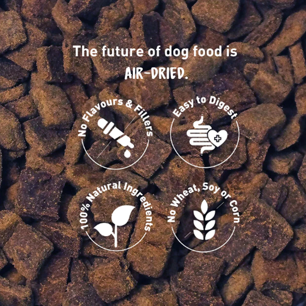 Homiee & Ginger Grain Free Air Dried Puppy & Adult Dog Dry Food - Image 5