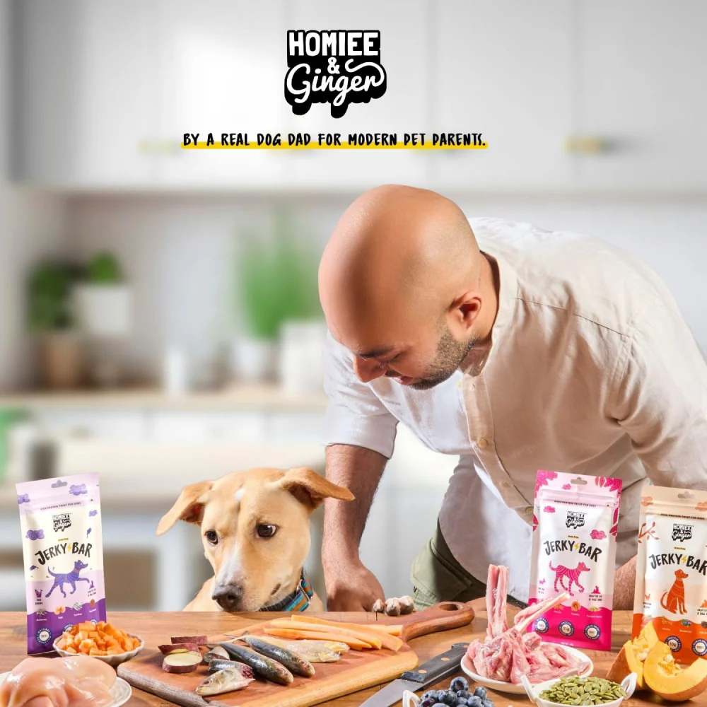 Homiee & Ginger Grain Free Fish Jerky Bar Dog Treats - Image 8