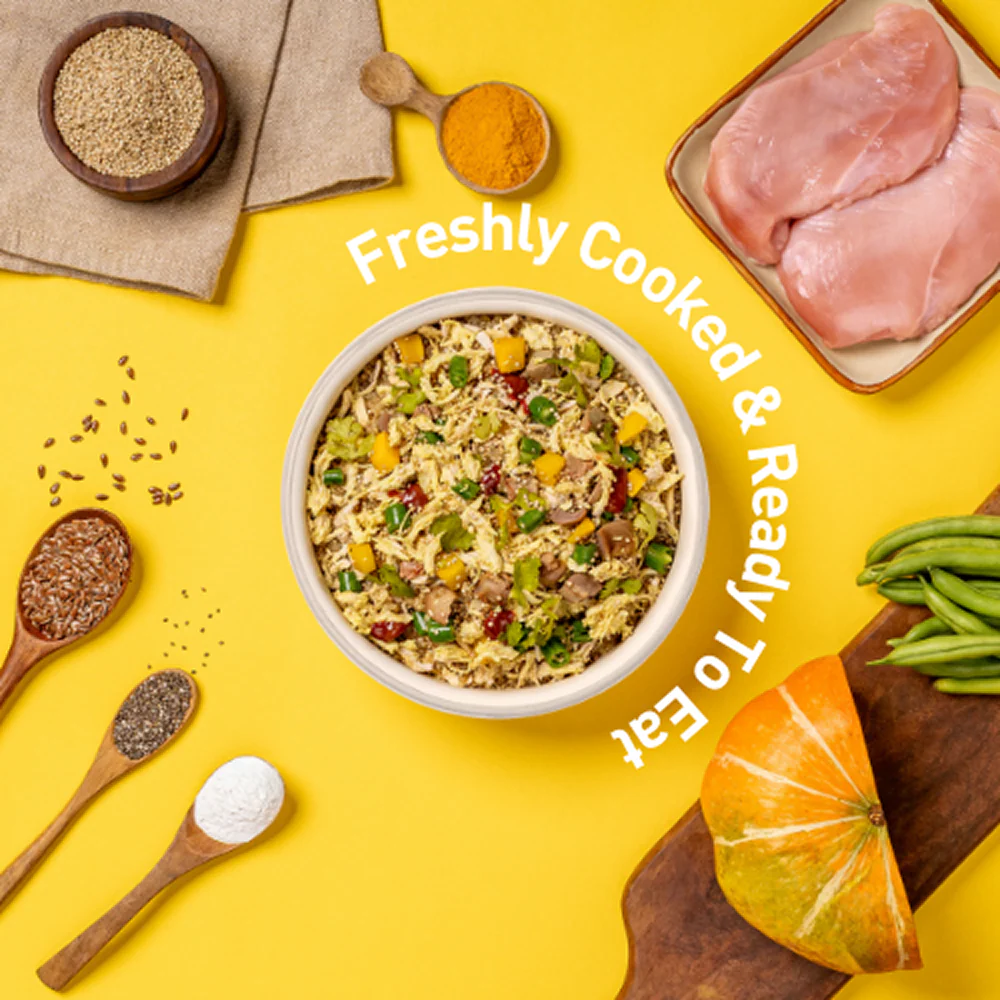 Homiee & Ginger Grain Free Mini Meals Chicken & Sweet Potato and Chicken & Quinoa Fresh Food for Dogs Combo - Image 10