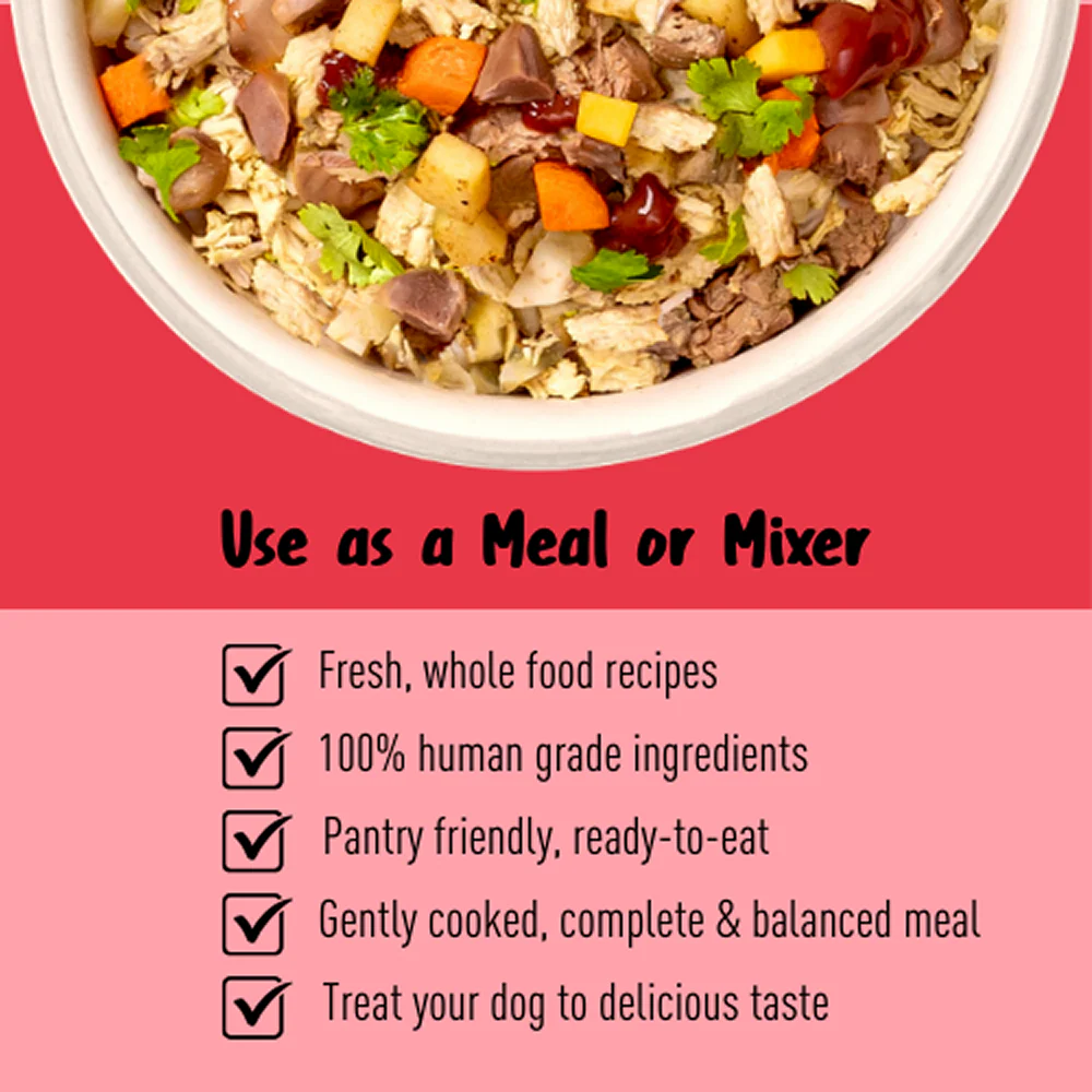 Homiee & Ginger Grain Free Mini Meals Chicken & Sweet Potato Fresh Food for Dogs - Image 6
