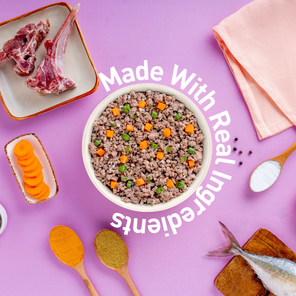 Homiee & Ginger Grain Free Mini Meals Surf & Turf, Lamb & Fish Fresh Food for Dogs - Image 2