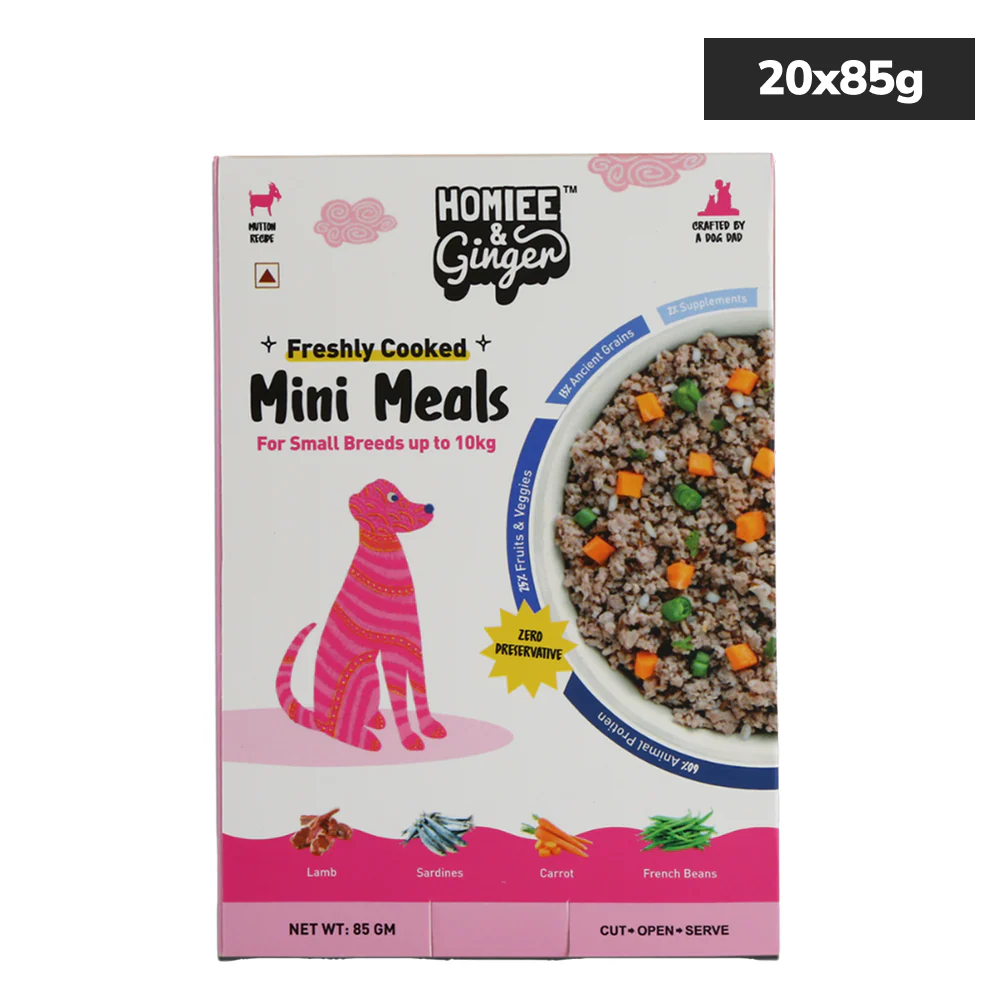 Homiee & Ginger Grain Free Mini Meals Surf & Turf, Lamb & Fish Fresh Food for Dogs - Image 10