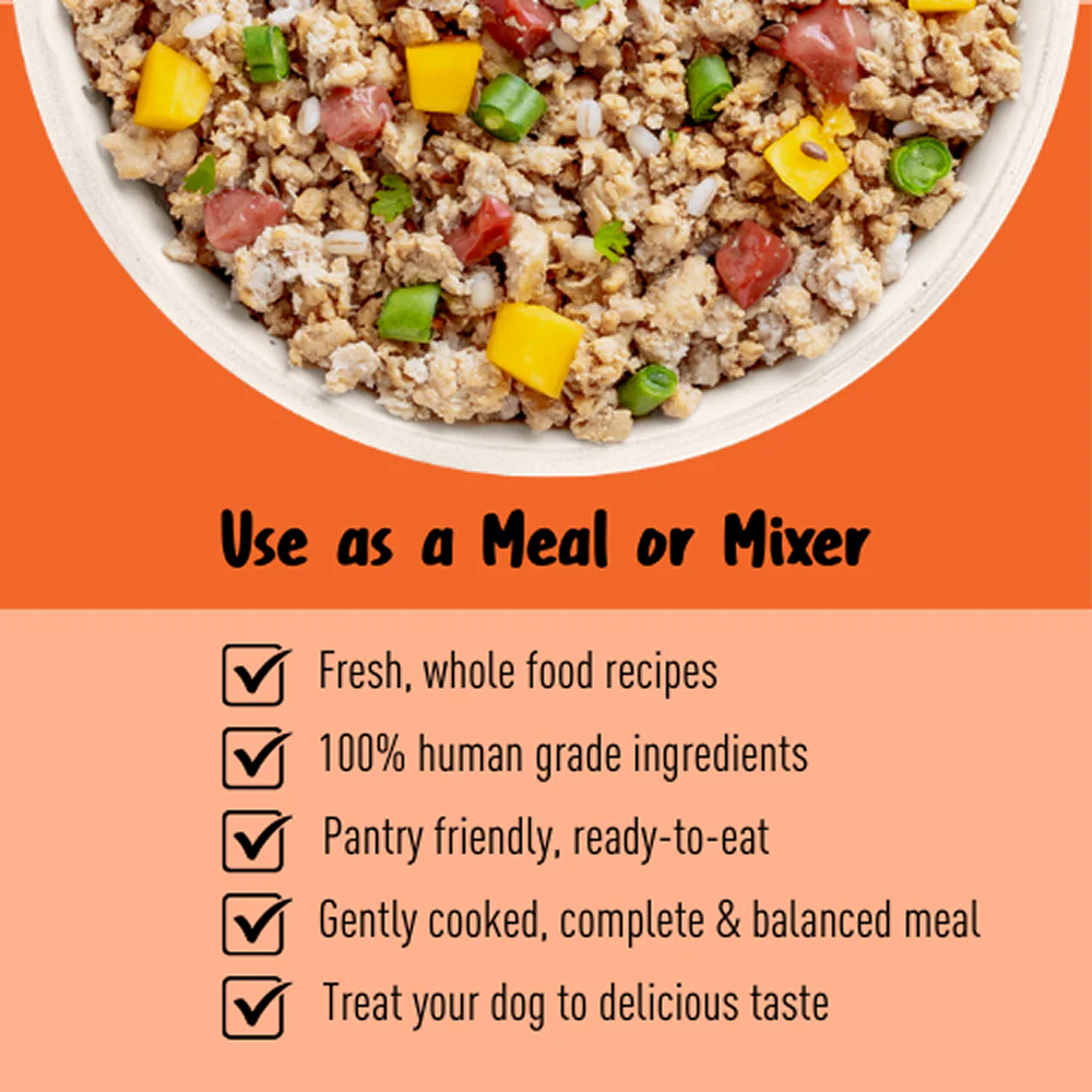 Homiee & Ginger Mini Meals Chicken & Barle, Chicken & Sweet Potato and Chicken & Quinoa Fresh Food for Dogs Combo - Image 6
