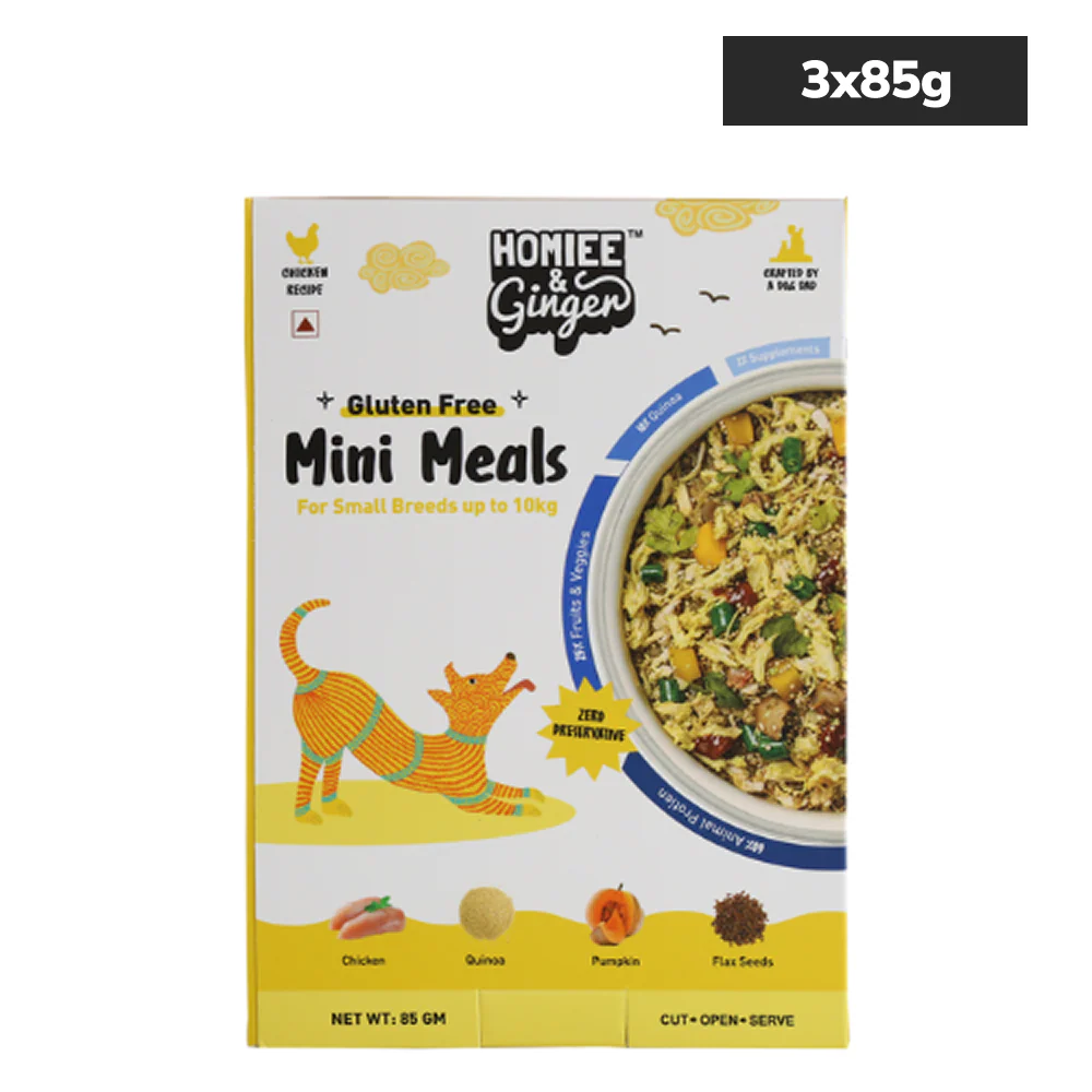 Homiee & Ginger Gluten Free Mini Meals Chicken & Quinoa Fresh Food for Dogs - Image 10