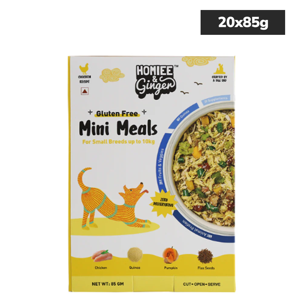 Homiee & Ginger Gluten Free Mini Meals Chicken & Quinoa Fresh Food for Dogs - Image 11