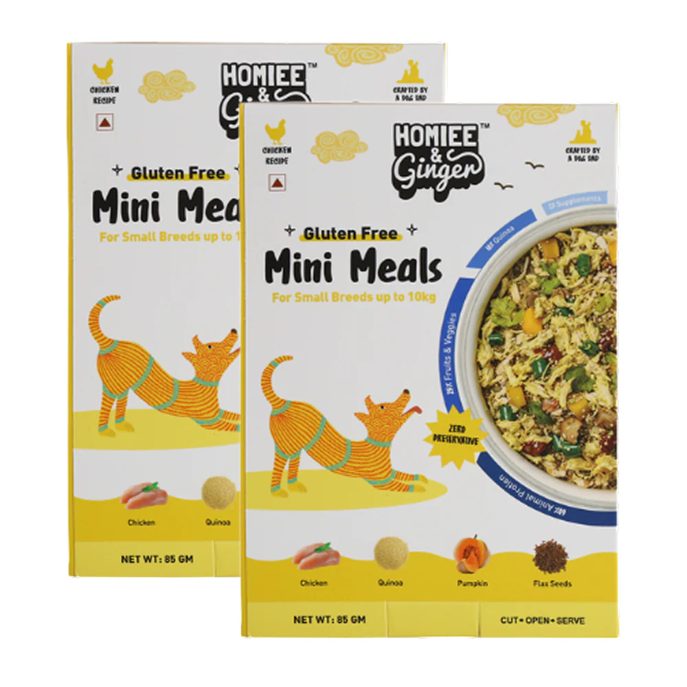 Homiee & Ginger Gluten Free Mini Meals Chicken & Quinoa Fresh Food for Dogs - Image 8