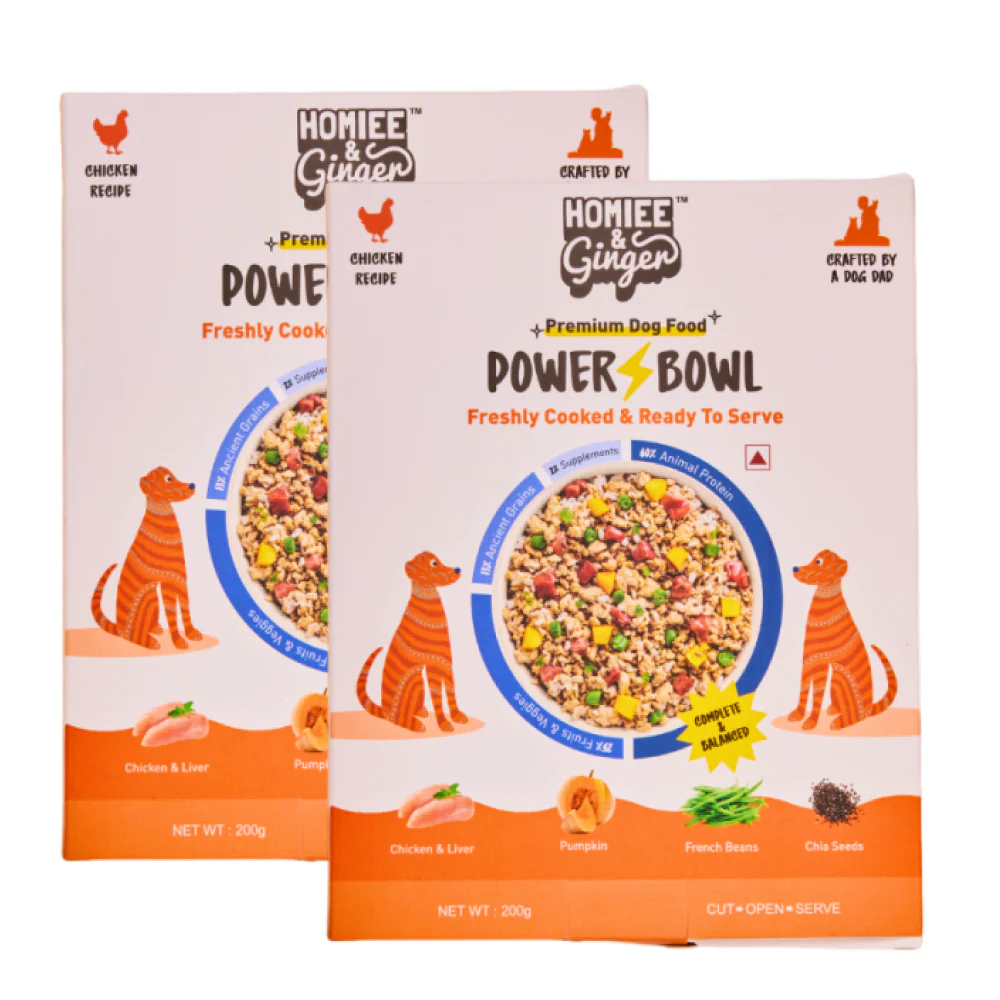 Homiee & Ginger Power Bowl Chicken & Barley Fresh Food for Dogs - Image 8