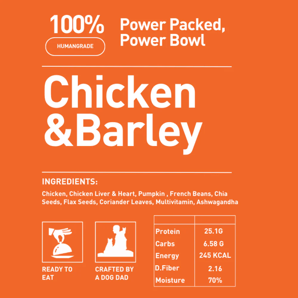 Homiee & Ginger Power Bowl Chicken Variety Pack - Image 12