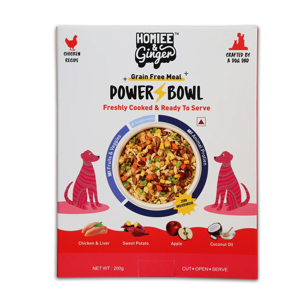 Homiee & Ginger Power Bowl Chicken Variety Pack - Image 4