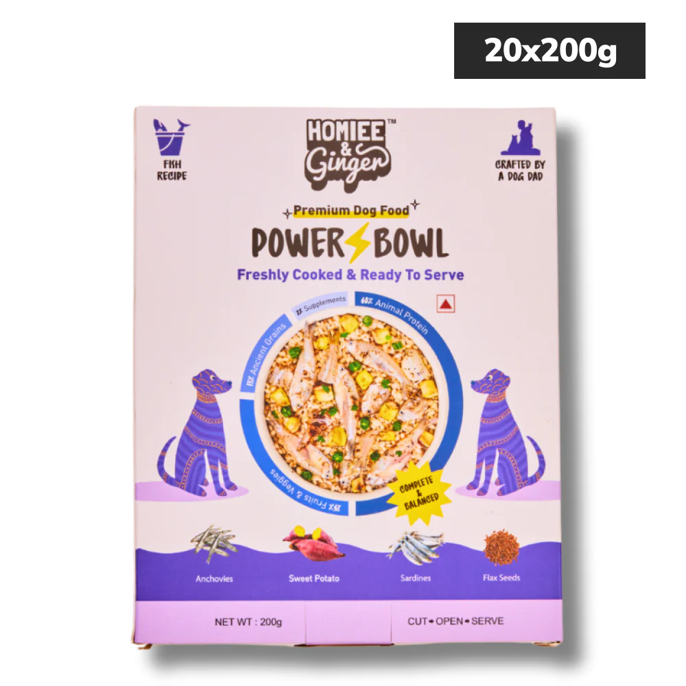 Homiee & Ginger Power Bowl Fish Fiesta Fresh Food for Dogs - Image 11