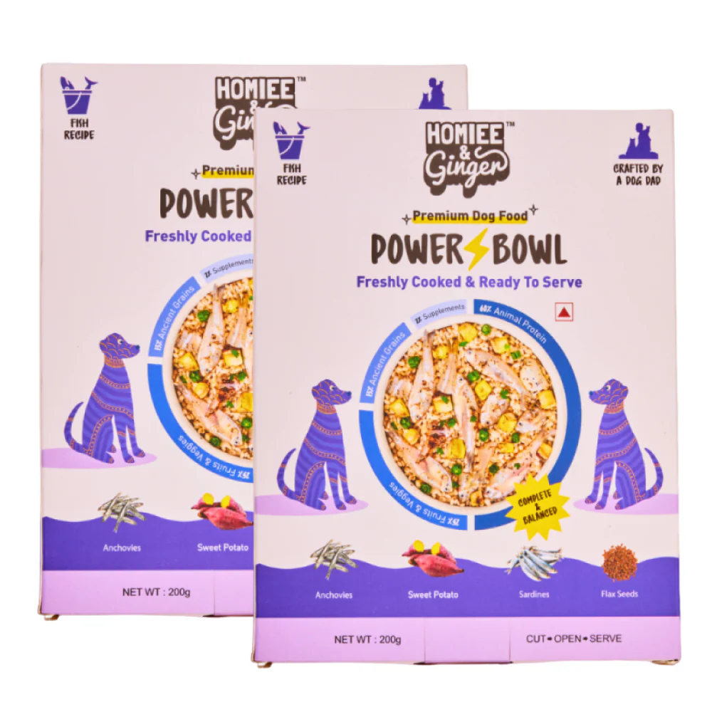 Homiee & Ginger Power Bowl Fish Fiesta Fresh Food for Dogs - Image 8
