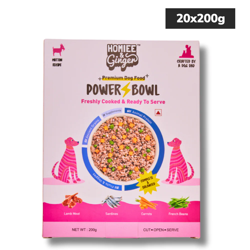 Homiee & Ginger Power Bowl Surf & Turf Fresh Food for Dogs - Image 8