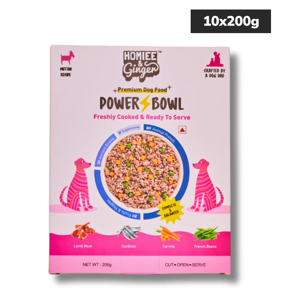 Homiee & Ginger Power Bowl Surf & Turf Fresh Food for Dogs - Image 9