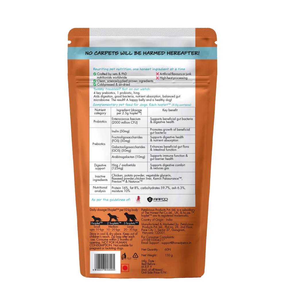 Hope Chicken Flavoured Pre+ Probiotics Supplement for Dogs - Image 7
