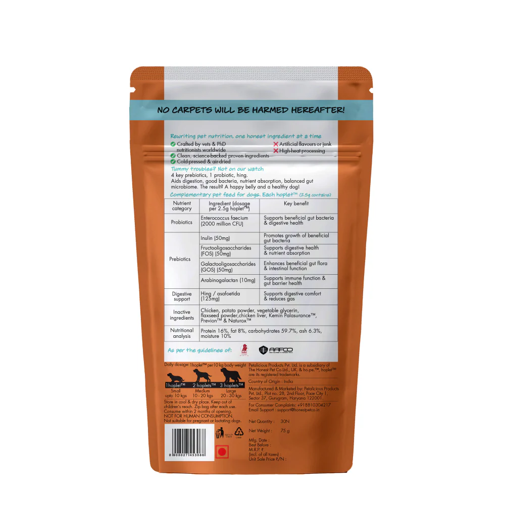 Hope Chicken Flavoured Pre+ Probiotics Supplement for Dogs - Image 8