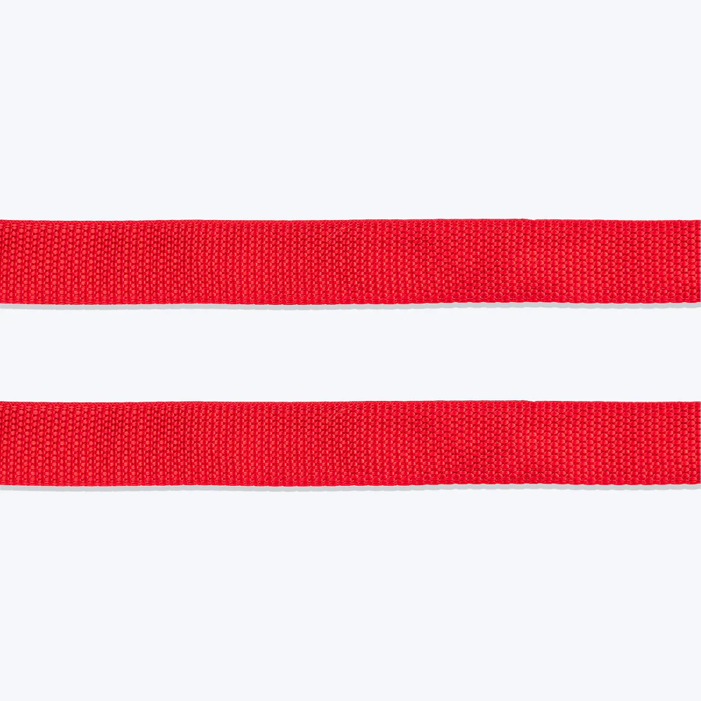 HUFT Basics Nylon Leash for Dogs (Crimson Red) - Image 3