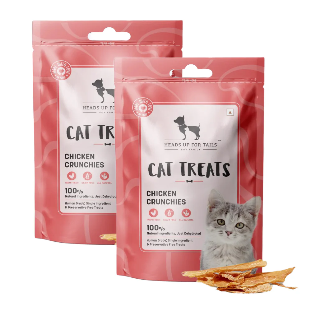 HUFT Dehydrated Chicken Crunchies Cat Treats - Image 4