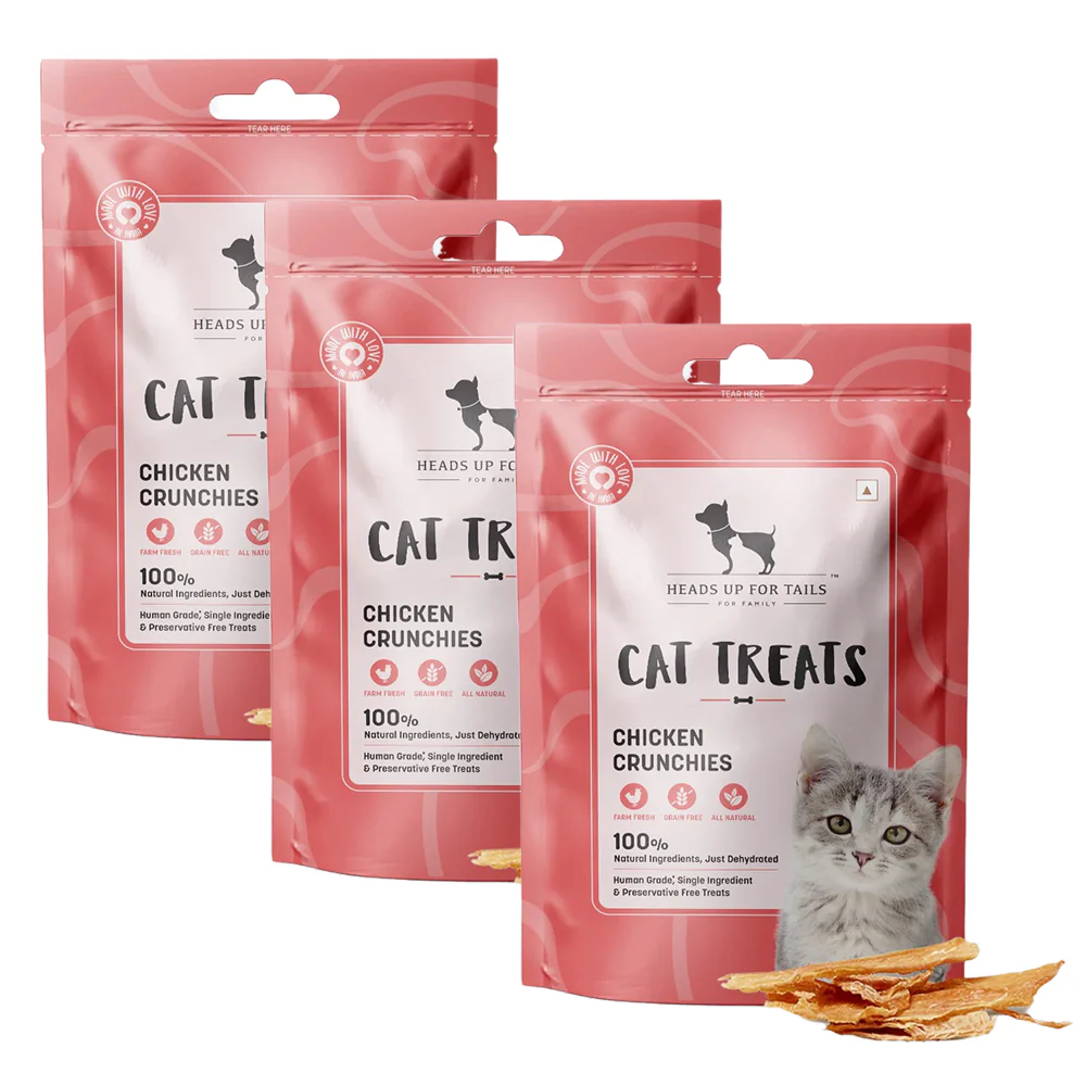 HUFT Dehydrated Chicken Crunchies Cat Treats - Image 5
