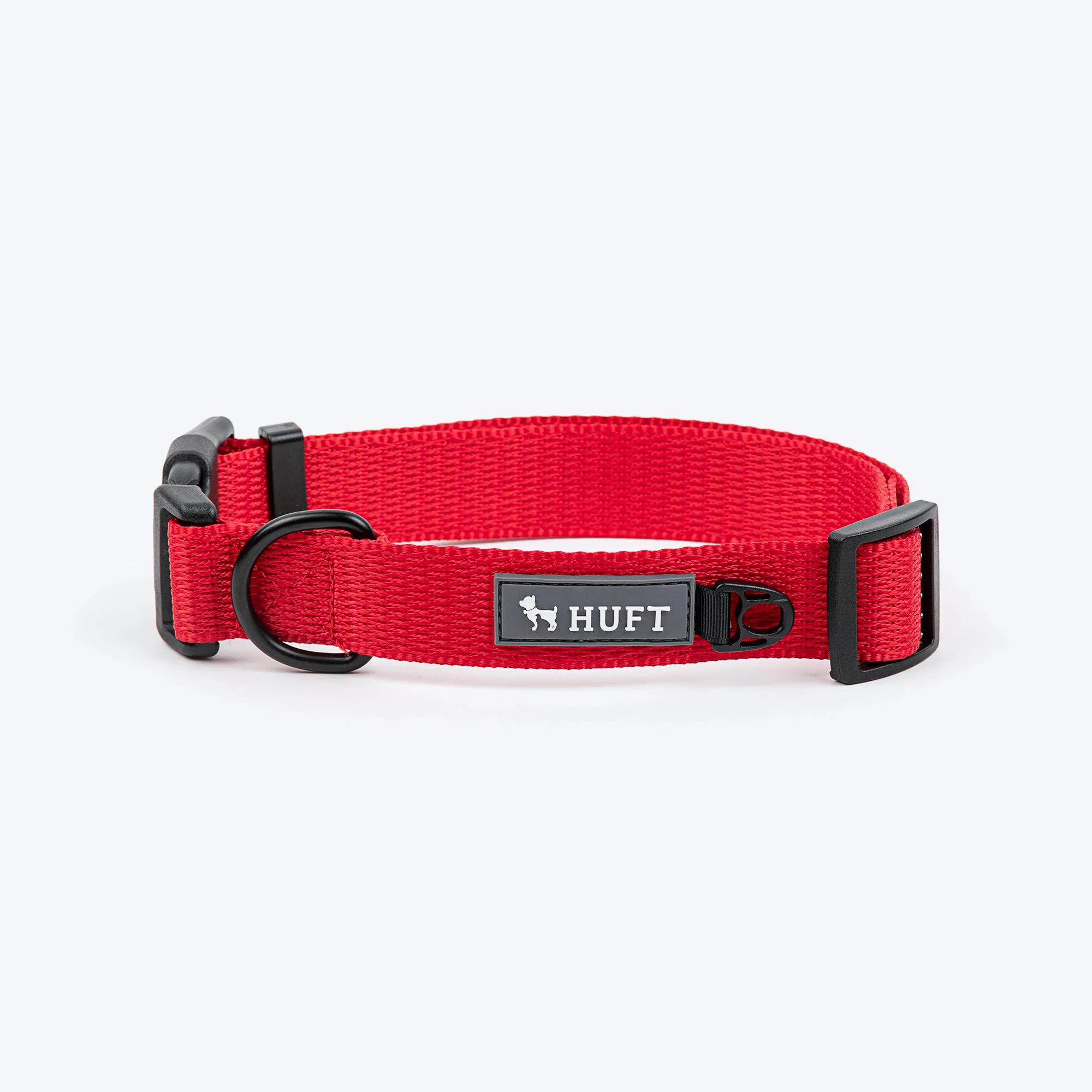 HUFT Classic D Ring Collar for Dogs (Cherry Red) - Image 10